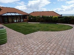 Block paving